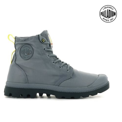 Pánské Boty Palladium Pampa Recycle Nepromokavé+ 2 Šedé | CZ ZPQ-06W